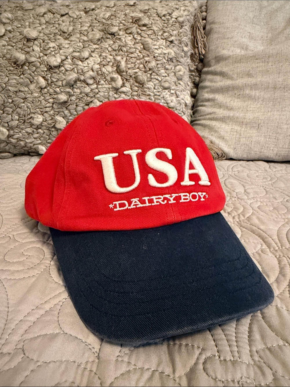 Dairy Boy USA Baseball Hat